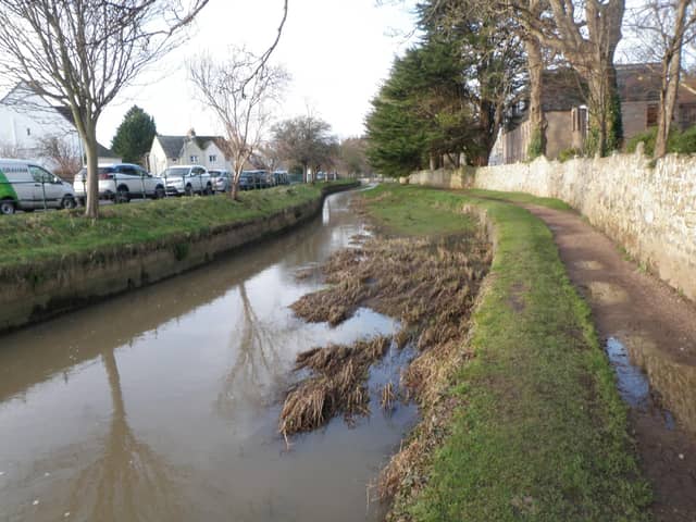 Kinness Burn in St Andrews | Pic Fife Council