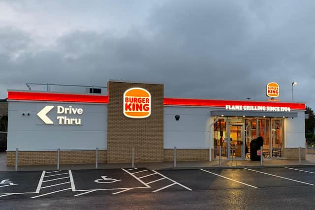 The new Burger King in Cupar
