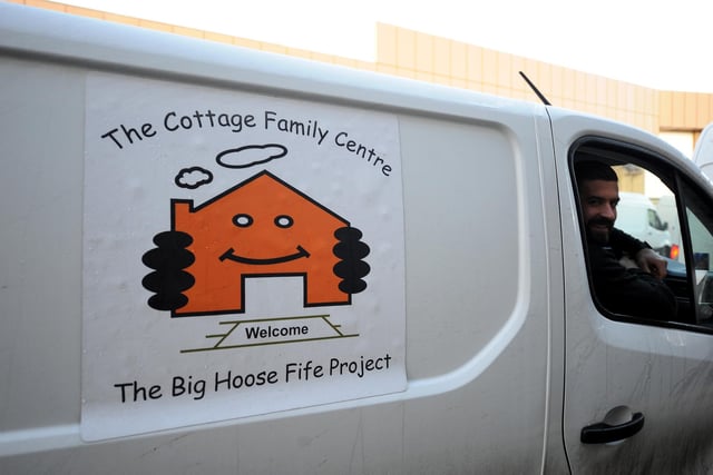 The centre is helping out thousands of families across Fife this Christmas.