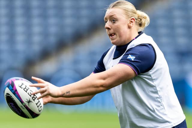 Sns Rugby Ex-Howe Harlequins prop Molly Poolman part of a record-breaking moment