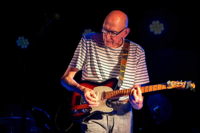 Alan Kyle, guitarist with Lights Out By Nine. | Pic Cath Ruane