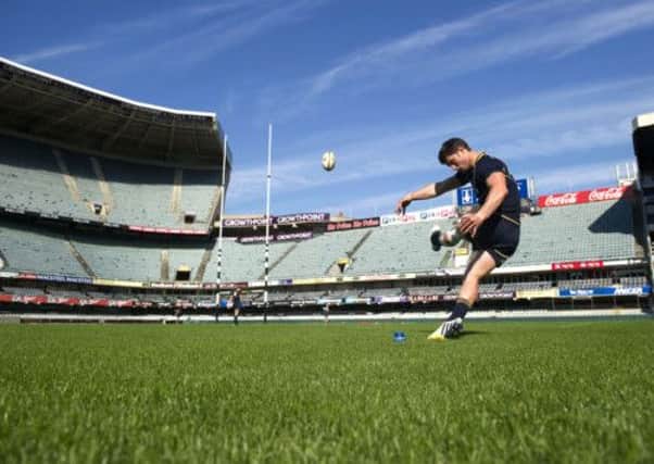 Scotland's Peter Horne prepares for the national side's upcoming clash with Samoa. Picture: SNS