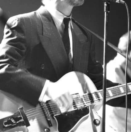 David Bowie with Tin Machine at The Forum, Livingston,  on July 7 1989.