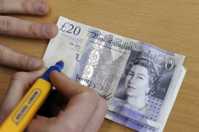 Police are warning Fife businesses to check banknotes