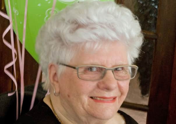 Mary Logie (82) who was found dead in her Leven home
