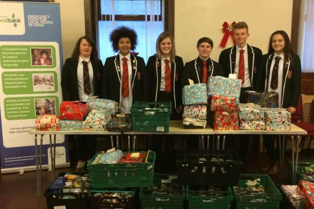 Pupils from Buckhaven HS also donated