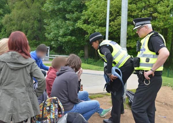 A Fife Stop & Search exercise