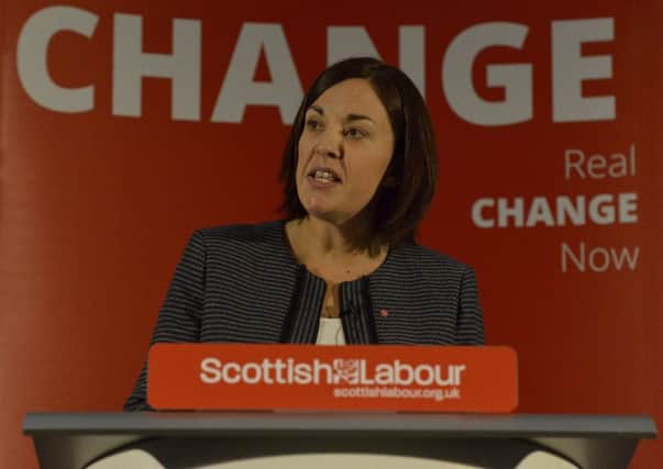 Scottish Labour leader Kezia Dugdale sets out party's plan to avoid cuts to public services. (Picture by Julie Bull)