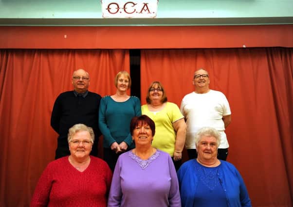 Members of the Overton Community Association who have been running the centre for 10 years. Back row - Jim Rushford, Karen Rushford, Annette Rushford and David Rushford. Front row - Catherine Walker, Celia Lamb and Sheila Braid.