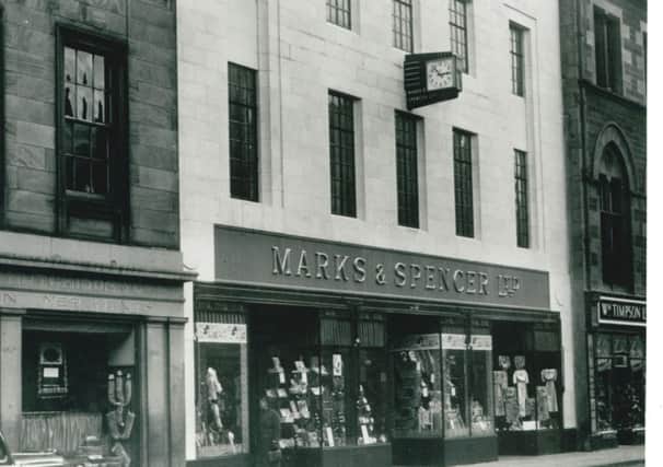 The Marks & Spencer Kirkcaldy store opened at 166 High Street on August 19 1938. Images courtesy of The Marks & Spencer Company Archive.