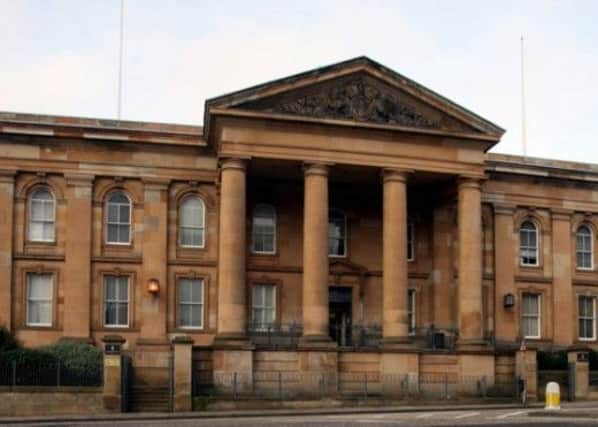 Gunn, Stewart and Williamson all denied a charge of behaving in a threatening and abusive manner at Dundee Sheriff Court on Monday
