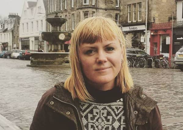 Elizabeth Gray has spearheaded a campaign to raise money for St Andrews homeless lady Julie. Image: Elizabeth Gray