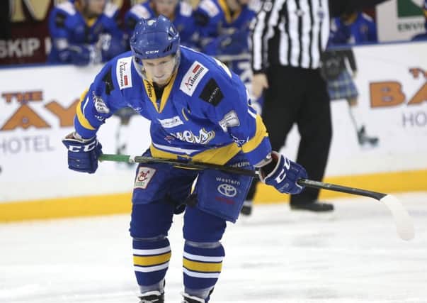 Paddy Cullen is enjoying a purple patch with Fife Flyers after scoring seven points in four games. Pic: Steve Gunn