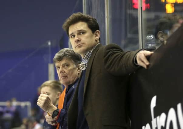 Fife Flyers head coach Todd Dutiaume. Pic: Steve Gunn
