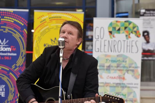 Tom Scott performs his Johnny Cash tribute act. Pics by George McLuskie.