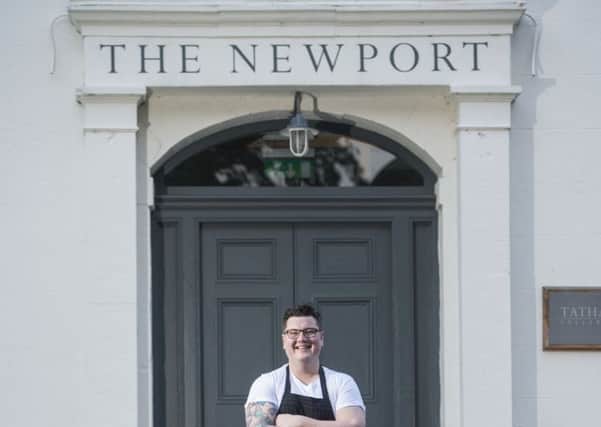 Jamie Scott at The Newport. Pic Alan Richardson