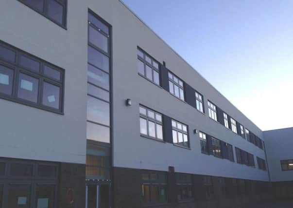 The tools were stolen from the new Levenmouth Academy (pictured)