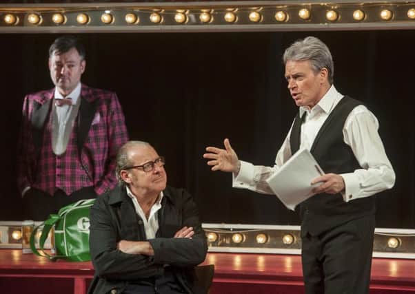 Canned Laughter - the new stage show starring Andy Gray, Allan Stewart & Grant Stott (Pic: Douglas Robertson)