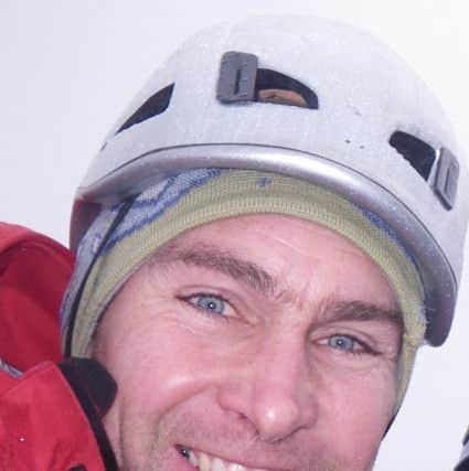 St John Scotland Mountaineering Instructor Nick Carter.