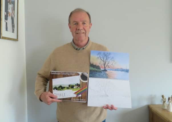 Kirkcaldy artist John Gifford has produced his own colouring book of his paintings