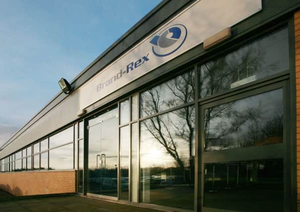 International cable and data solutions manufacturer, Brand-Rex, which has its headquarters in Glenrothes.