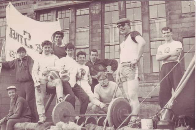 Members of the former Rose Street Boys Club on a float in the Kirkcaldy Pageant in 1966.
