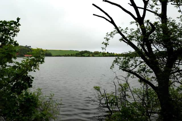 The proposal is for homes close to Kinghorn Loch (above)