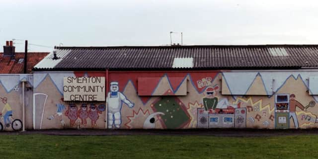 Nostalgia - Graffiti art at Smeaton Community Centre