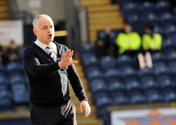 Raith boss Ray McKinnon is adamant his side can win the promotion play-offs. Credit - Fife Photo Agency -