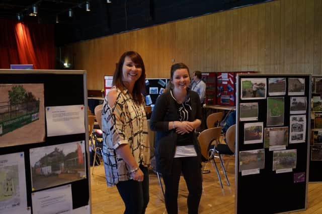 Kirsten Cowan and Lucy McIlroy of St Marie's Primary at the How to Grow Kirkcaldy seminar