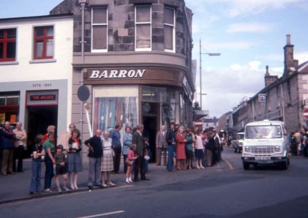 Barron's shop at the Shorehead Leven. Photograph courtesy of Methil Heritage Centre.