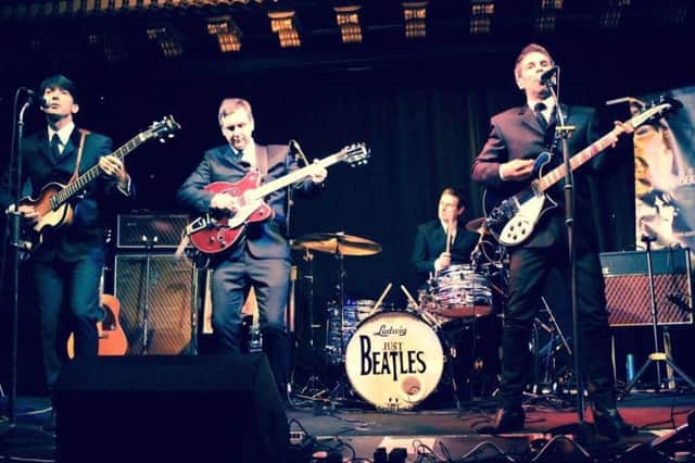 Just Beatles! play Lochgelly Centre on May 14. Pictured below, Gareth Gates plays the Alhambra Theatre with Magic of the Musicals on May 7.