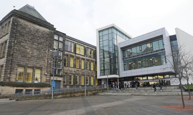 Lecturers at Fife College took part in last month's strike