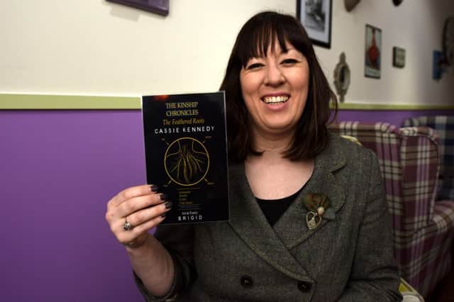 Kirkcaldy author Cassie Kennedy has released her debut novel The Feathered Roots