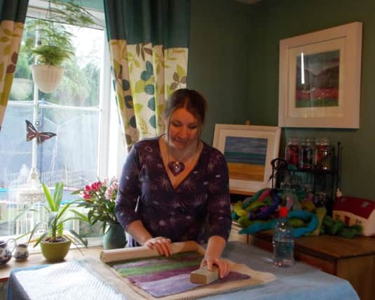 Aileen Calarke will appear at North Fife's Open Studio.