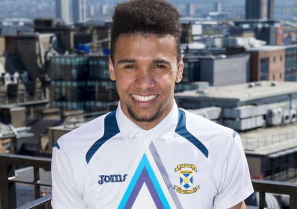 Nathan Austin, one of the four PFA Scotland League Two player of the season nominees, played his last game for the Fifers, Picture by SNS.