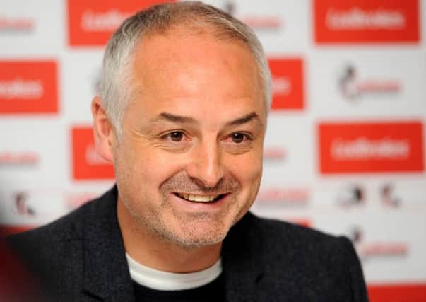 Raith will not entertain an approach for manager Ray McKinnon while they are still involved in the promotion play-offs. Pic: Fife Photo Agency