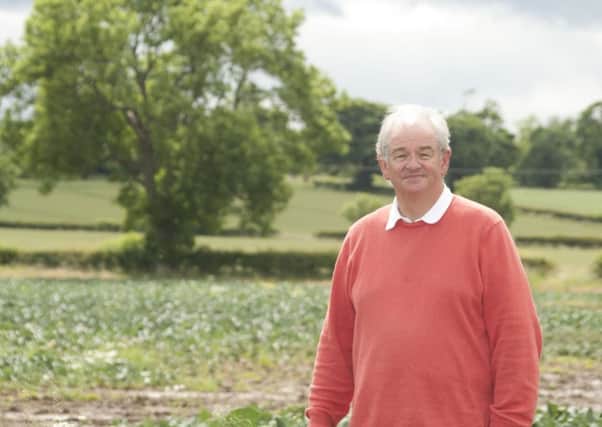 Howard Greenwell at the site of St Andrews' proposed Craigtoun North development