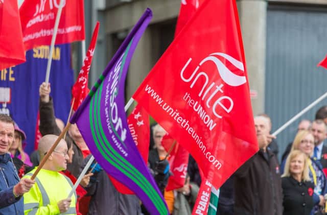 Britain's biggest union Unite has called for action following the announcement of Â£30m of cut to Fife's health service