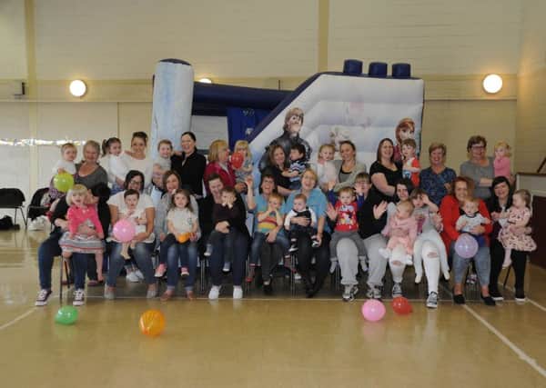The Glen Tots held a birthday party at the Balmaise Centre. Pic: George McLuskie.