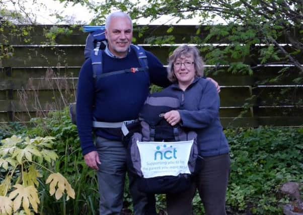 Mark and Carol are taking part in this year's TGO Challenge.