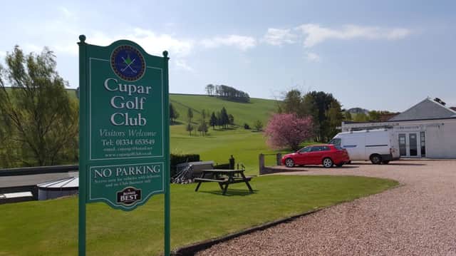 Cupar Golf Club - the oldest nine hole club in the world.