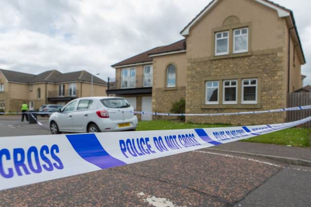 Police have reassured local residents in Seafield that it was not a random act. Picture by Steven Brown Photography.