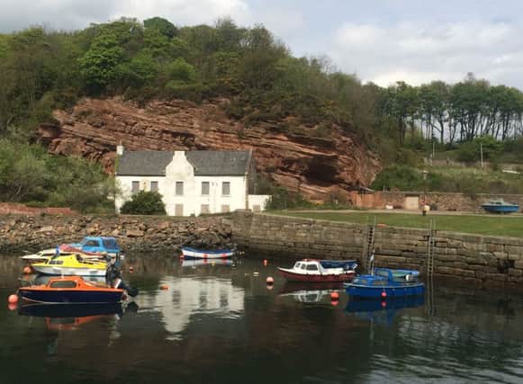 The notoriously unsafe red sandstone rockface at West Wemyss is to be removed as part of the plans