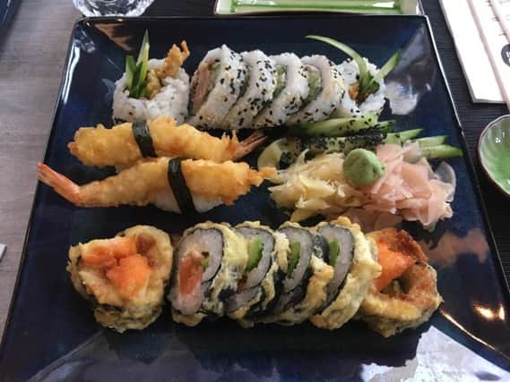 Koku Sushi - the portions are huge!