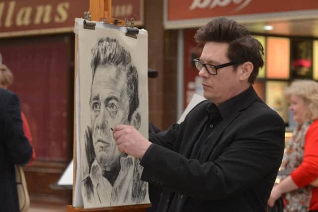 Local artist Billy Caulfield helped to launch the compeition back in February.