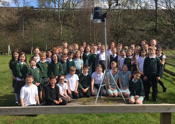 Newport Primary School team up with the Met Office to provide hyper local weather readings.