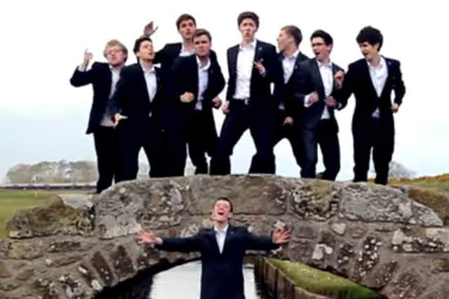 St Andrews Girls, as performed by The Other Guys, pictured, was one of the 'discs' chosen by former St Andrews University principal Louise Richardson on Desert Island Discs.