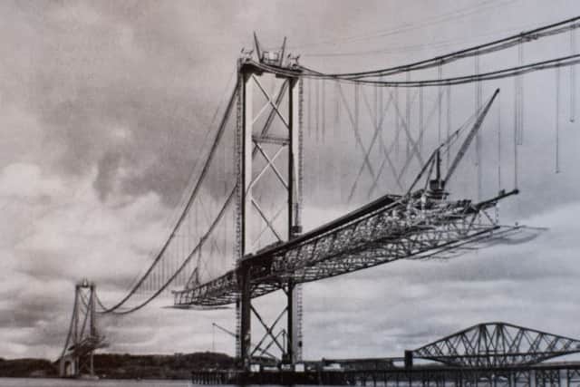 Construction of the Forth Road Bridge