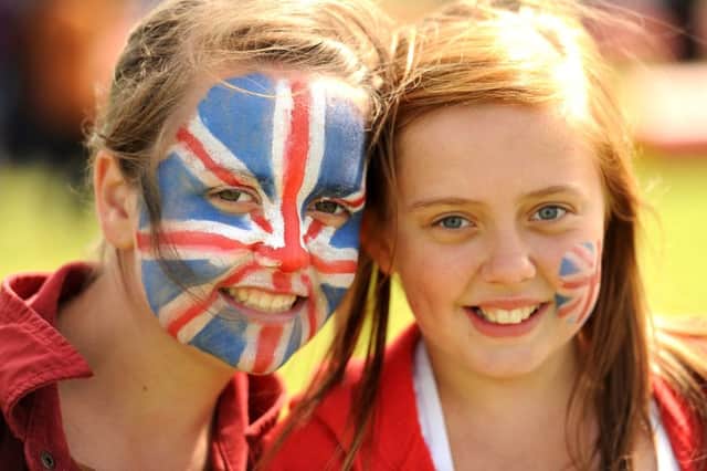 Katie Wood, age 11 & Jodie Robertson, 12
 enjoy the last Gala in 2012.
